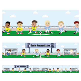 Faixa para Parede Futebol